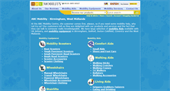 Desktop Screenshot of abcmobility.co.uk